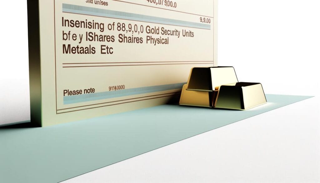 iShares Physical Metals ออกหลักทรัพย์ ETC ทองคํา 489,000 หน่วย โดย Investing.com - Investing.com ai news update 155