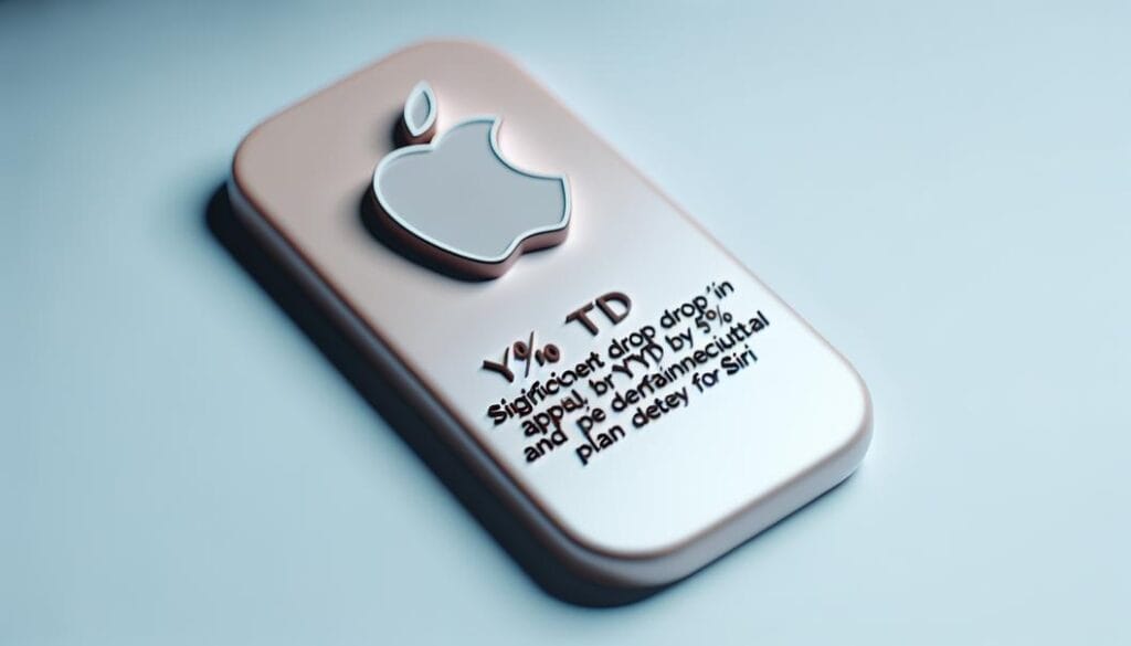 Apple หุ้นดิ่ง 5% ฉุด YTD ติดลบ หลังแผน Siri ส่อเลื่อน - efinanceThai ai news update 174