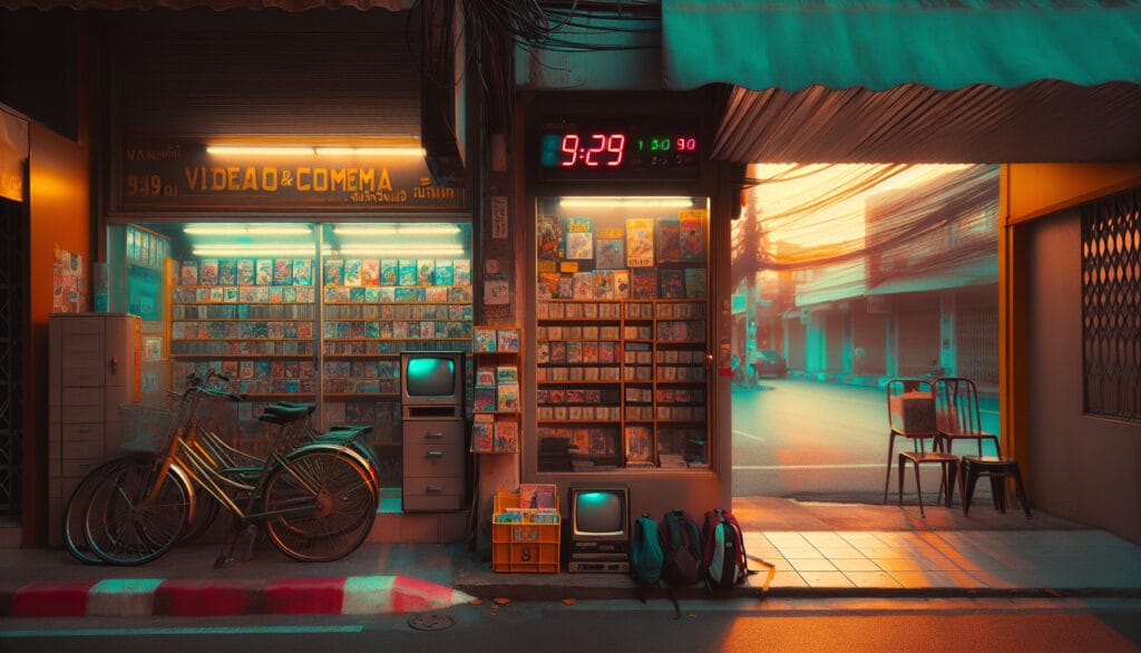 "ร้านเช่าวิดีโอ/การ์ตูน" จุดนัดพบหลังเลิกเรียนที่หายสาบสูญ coverblog 217