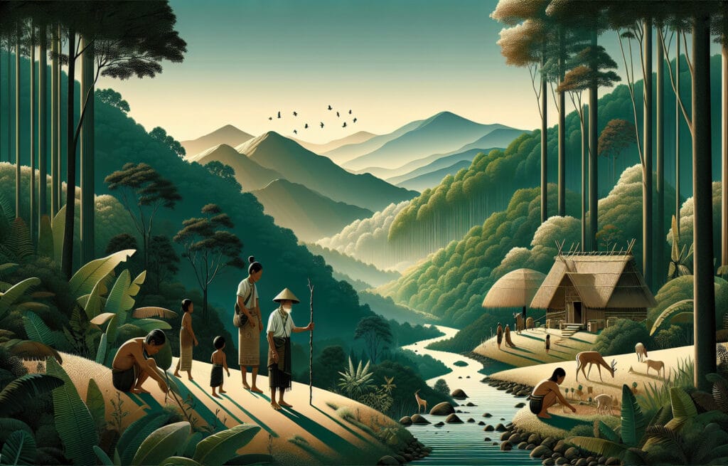 ปรัชญาการอยู่ร่วมกับธรรมชาติของชนเผ่าดั้งเดิม coverblog 316