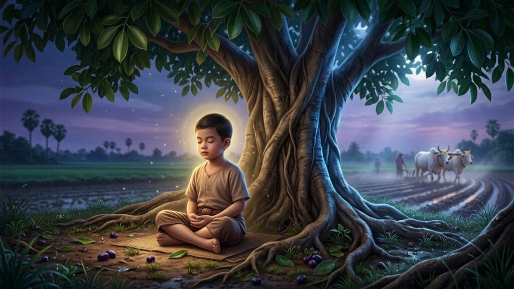 สมาธิใต้ต้นหว้า: ประสบการณ์ปฐมฌานครั้งแรกในวัยเด็ก coverblog 101