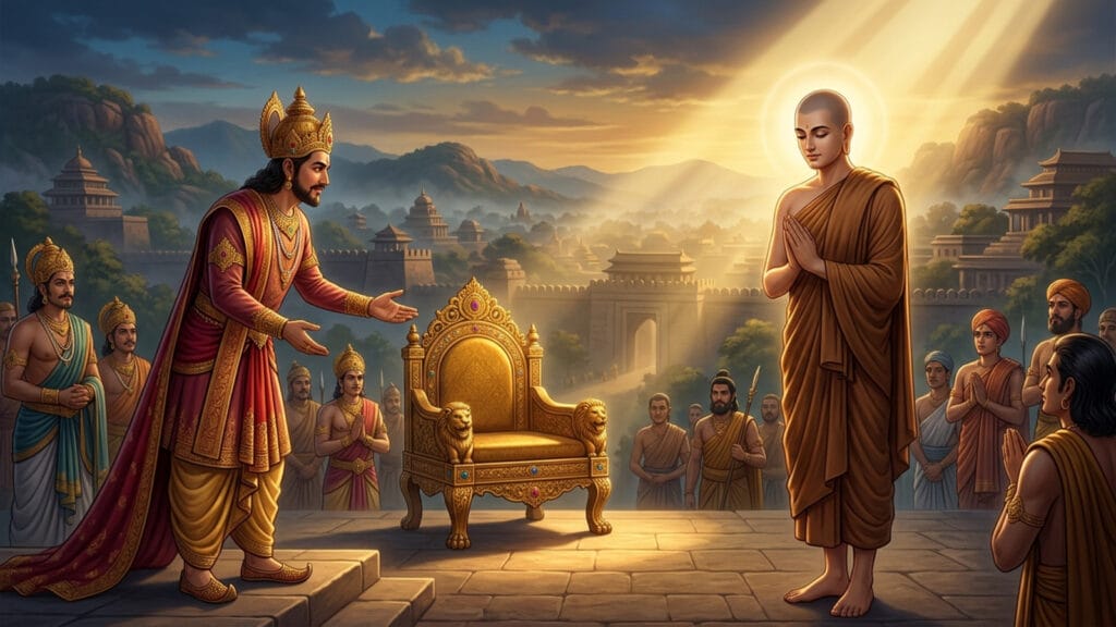 การปฏิเสธราชสมบัติจากพระเจ้าพิมพิสาร: เป้าหมายสำคัญกว่าอำนาจ coverblog 106