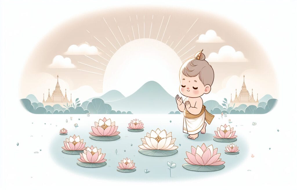 ความหมายของดอกบัว 7 ดอก: ปริศนาธรรมในวันประสูติที่คนมักเข้าใจผิด coverblog 64