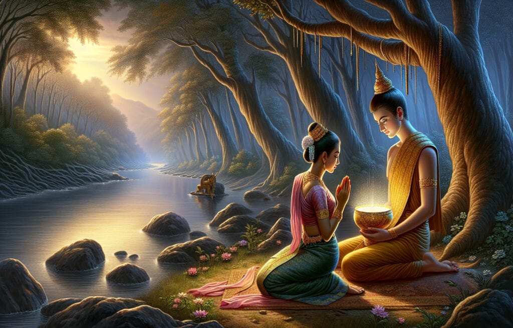 อานิสงส์ของข้าวมธุปายาส: อาหารมื้อสำคัญก่อนการตรัสรู้ coverblog 76