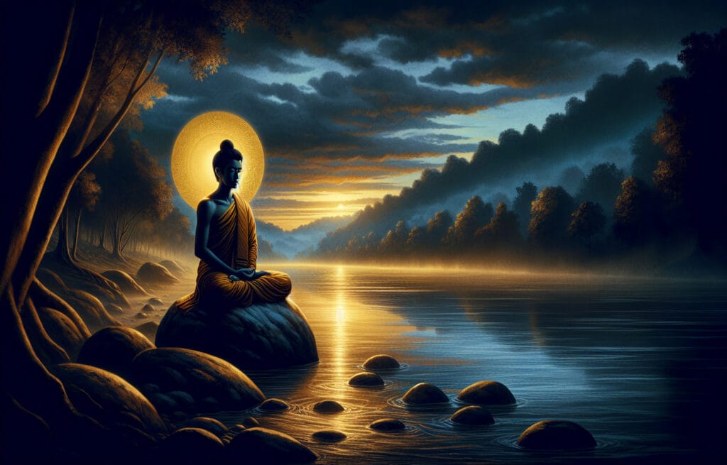 การอธิษฐานจิตที่ริมแม่น้ำเนรัญชรา: พลังของการตั้งเป้าหมายที่แน่วแน่ coverblog 77