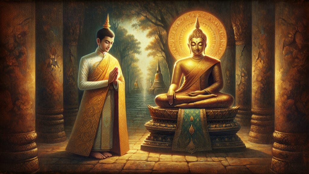 พระอานนท์: ยอดพุทธอุปัฏฐากและผู้ทรงจำพุทธพจน์ coverblog 90
