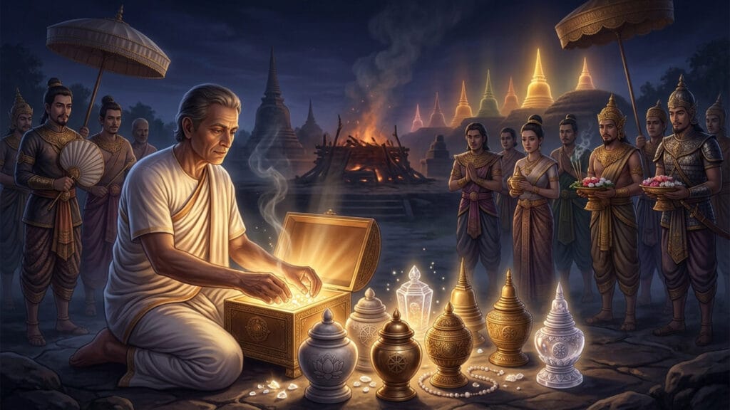 ความลี้ลับของพระบรมสารีริกธาตุ: ประวัติหลังการถวายพระเพลิง coverblog 21