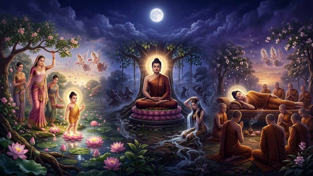 ปาฏิหาริย์วันเพ็ญเดือน 6: 3 เหตุการณ์สำคัญที่ตรงกันอย่างน่าอัศจรรย์ coverblog 23