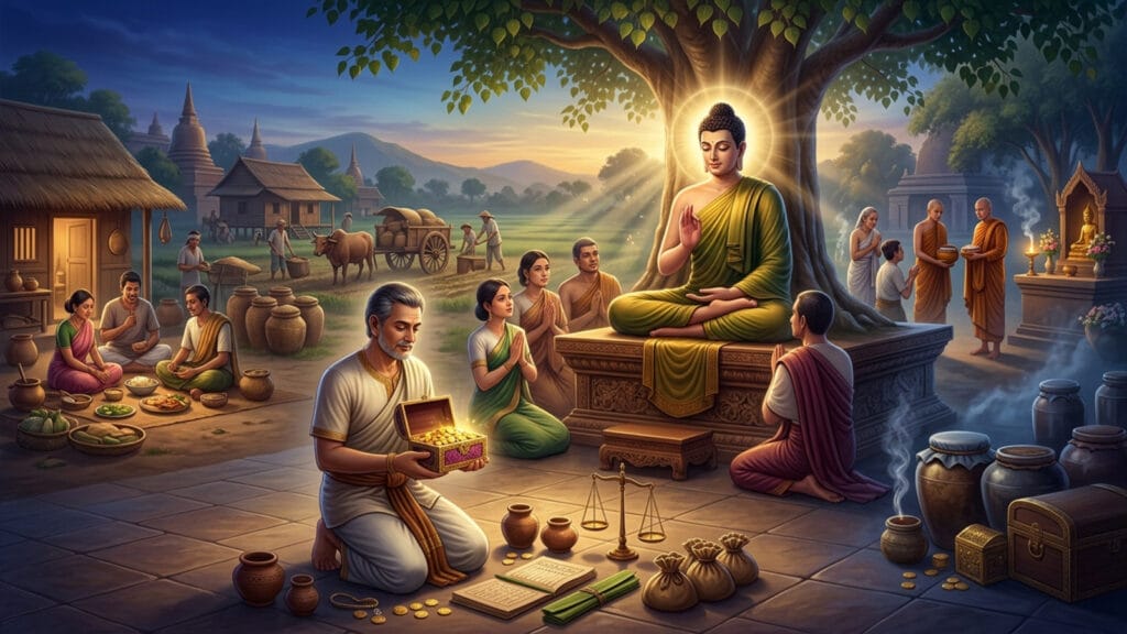ปรัชญาการเงินในพุทธกาล: การจัดสรรทรัพย์ตามหลักโภควิภาค 4 coverblog 27