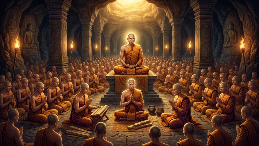 การทำสังคายนาคืออะไร? ทำไมต้องรวบรวมพระไตรปิฎก coverblog 46