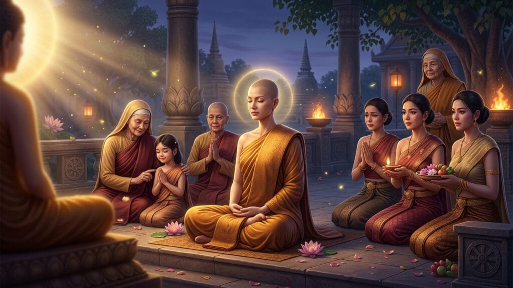 สตรีที่พระพุทธเจ้ายกย่อง: บทบาทผู้หญิงในสมัยพุทธกาล coverblog 51