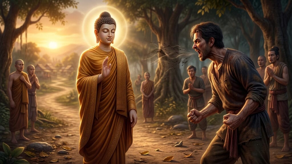 การเผชิญหน้ากับความโกรธ: วิธีที่พระพุทธเจ้าใช้จัดการคนด่า coverblog 52