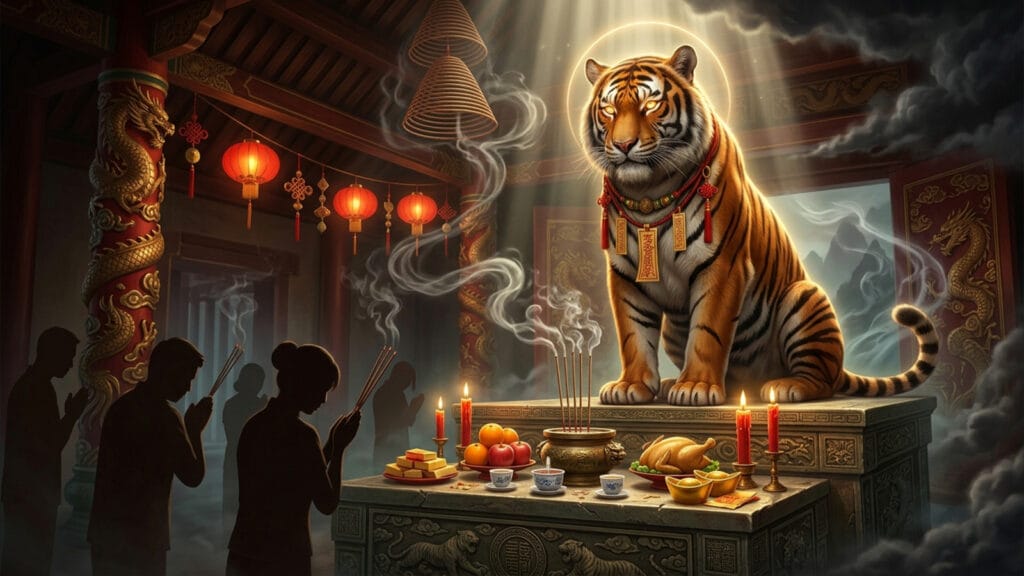 ตั่วเหล่าเอี้ย (เจ้าพ่อเสือ) กับตำนานการปกป้องและขจัดอุปสรรค coverblog 61