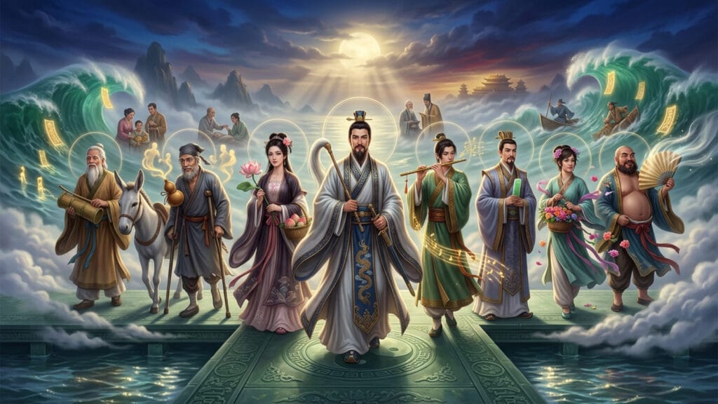 แปดเซียน (โป๊ยเซียน) ตำนานผู้บันดาลความสมบูรณ์แบบในชีวิต coverblog 76
