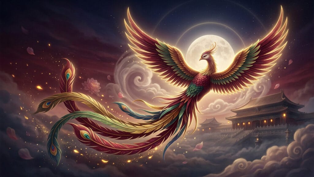 นกหงส์จีน (ฟีนิกซ์) สัญลักษณ์ของสตรีผู้สูงศักดิ์และความสง่างาม coverblog 80